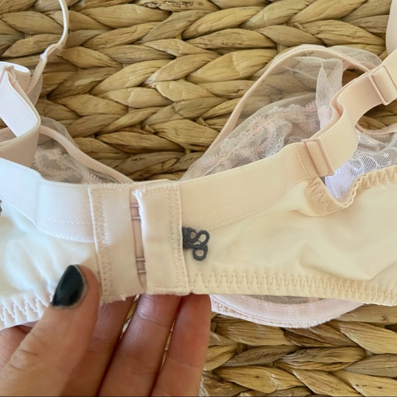 SOLD NWOT Simone perele embroidered lace plunge bra - Picture 6 of 9